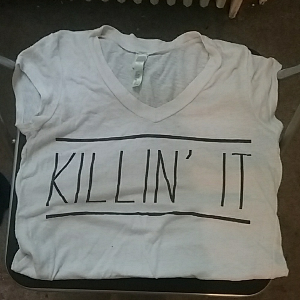 White t shirts
